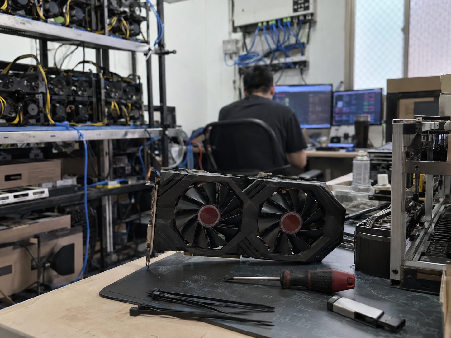 XFX RX 480 8GB接入HiveOS的BIOS核验
